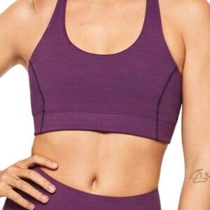 Outdoor Voices Doing Things Bra - Purple Kalamata XS
